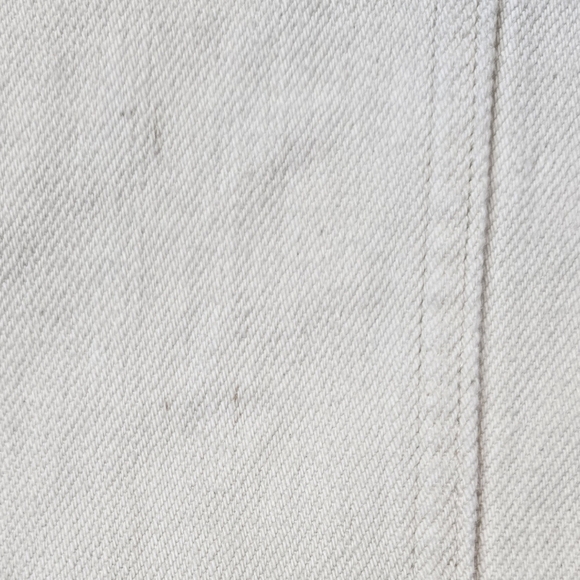 Old Navy 100% Cotton Ecru Cream Twill Utility Button-Up Jacket Stand Collar - Picture 10 of 10